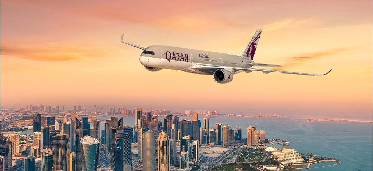 brand | bounce-back-brand-aircraft-2 | fly over Doha | plane